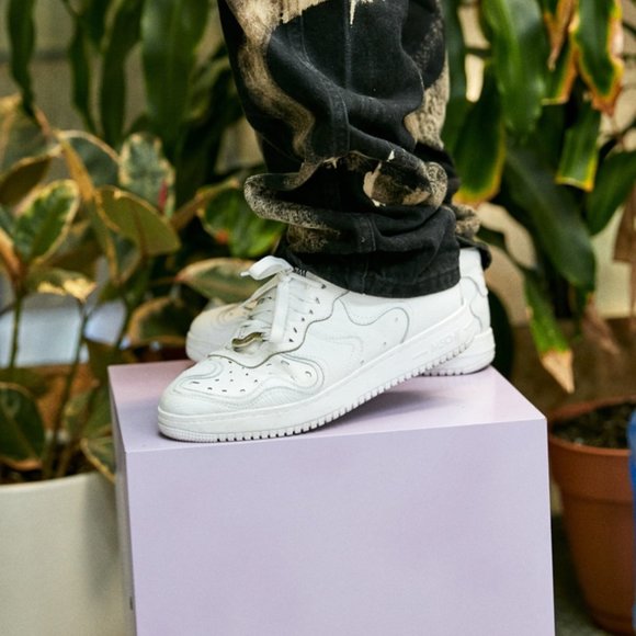MSCHF Super Normal 2 White Sneakers - Picture 1 of 13